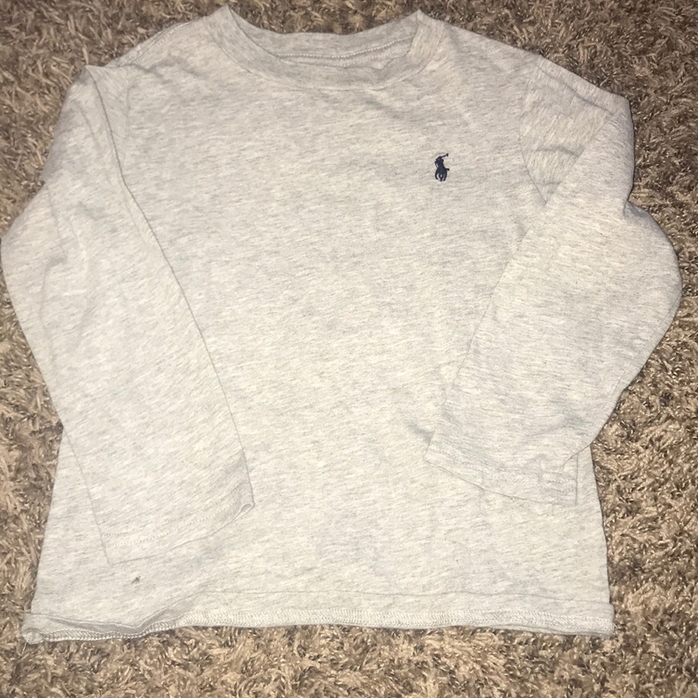 Long sleeve polo shirt